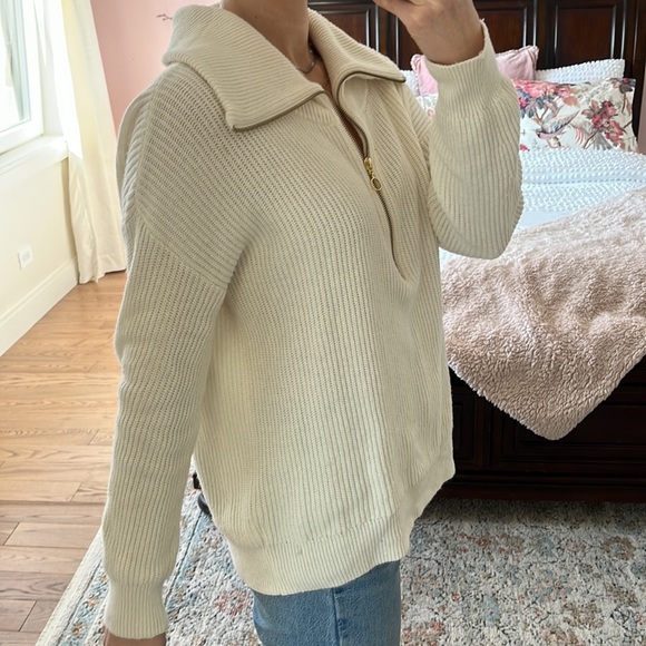 Talbots collar half zip sweater size 1x - Picture 7 of 13